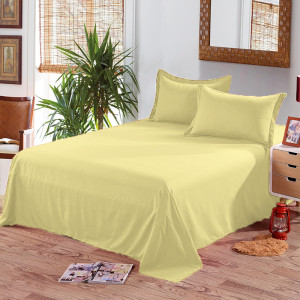 Долен чаршаф памучен едноцветен – СВЕТЛО ЖЪЛТО Долен чаршаф памучен едноцветен – СВЕТЛО ЖЪЛТО